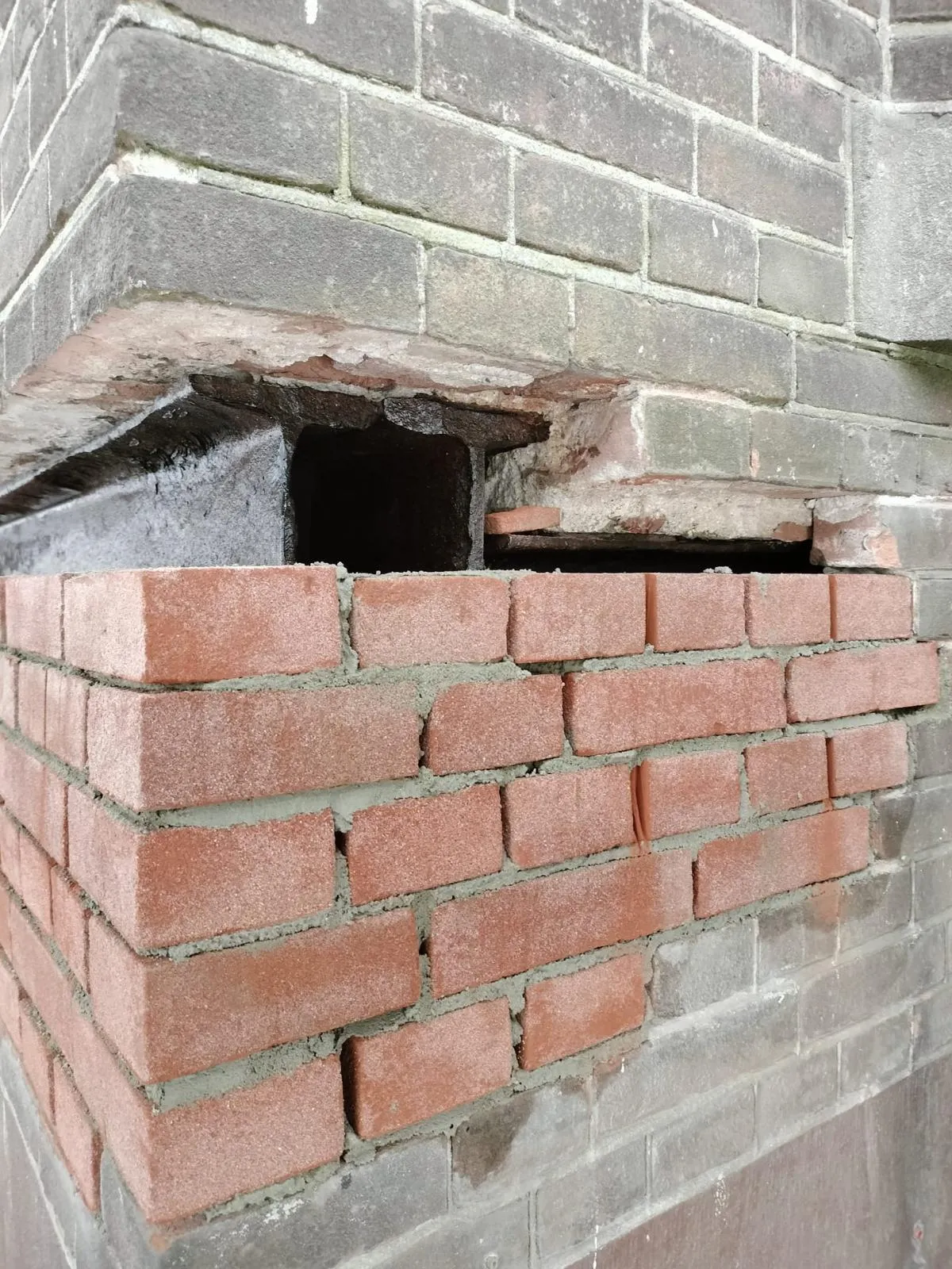 Balkherstel en voorbereiding metselwerk