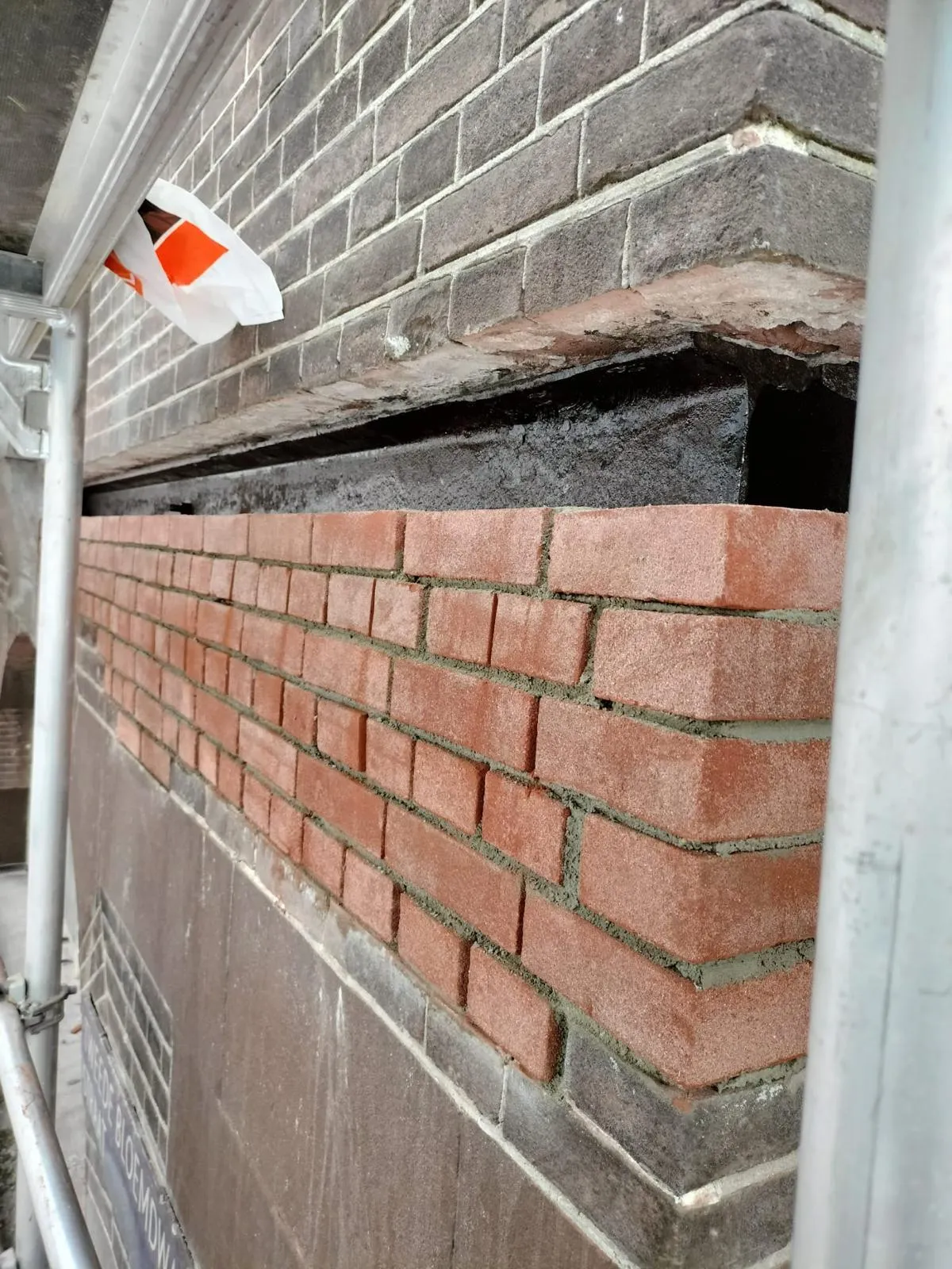Constructie hersteld en waterdicht gemaakt
