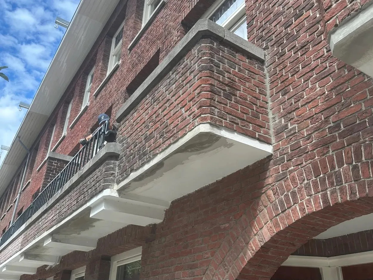 Balkon herstel proces