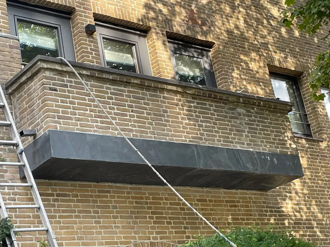 Balkon herstel proces