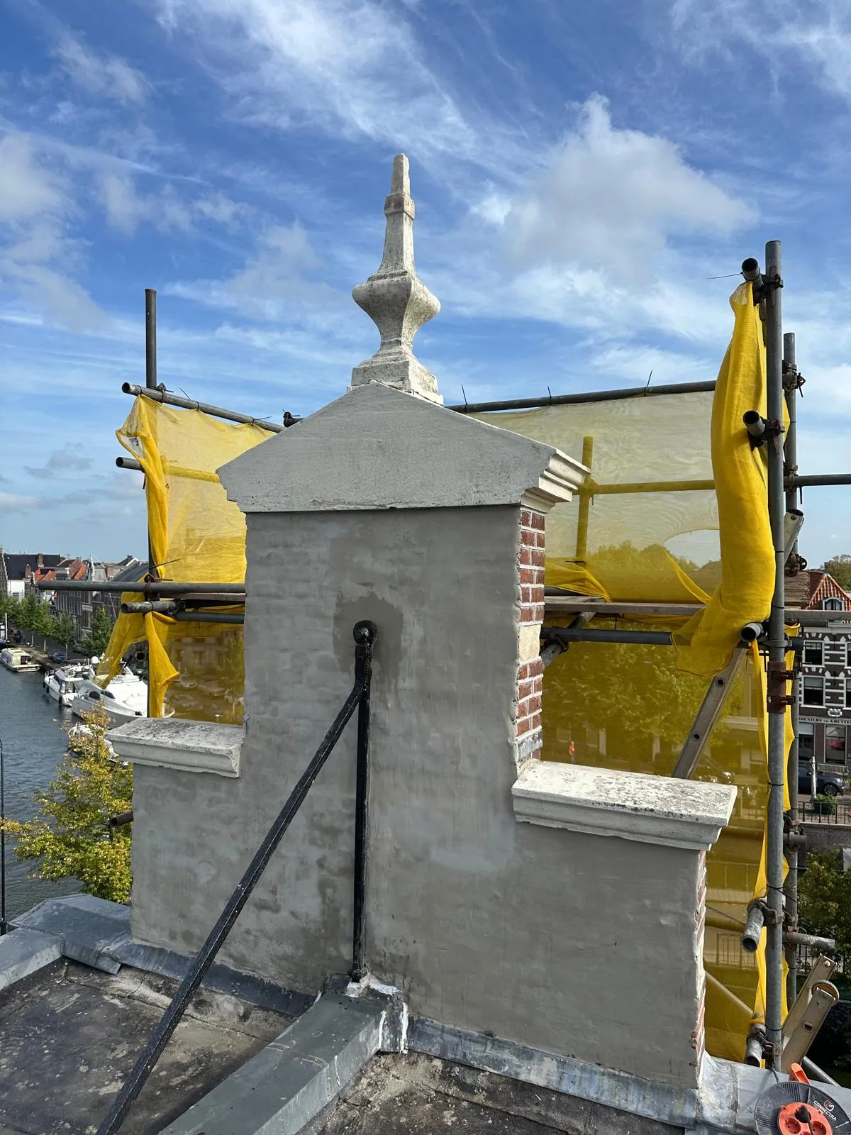 Restauratie gevel details